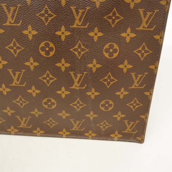 LOUIS VUITTON Brown Monogram Tote Bag - Picture 12 of 13